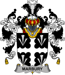 Irish Family Coat of Arms (v.25b) Marbury or Maybery
