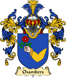 Welsh Family Coat of Arms (v.25) Chambers (of Denbighshire)