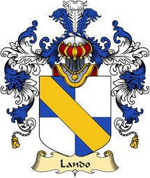 Italian Family Coat of Arms (v.25a) Lando