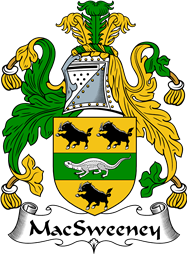 Irish Coat of Arms for MacSweeney