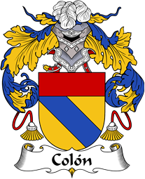 Spanish Coat of Arms for Colón