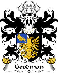 Welsh Coat of Arms for Goodman (of Ruthin, Denbighshire)