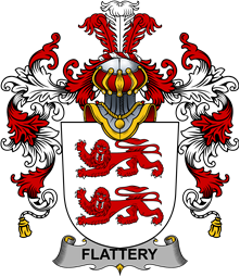 Irish Family Coat of Arms (v.25b) Flattery or O