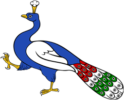 Peacock Rampant