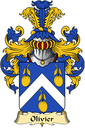 French Family Coat of Arms (v.23) for Olivier