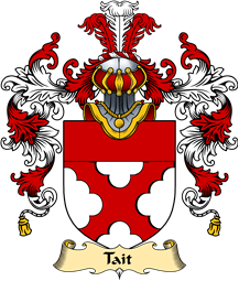 Scottish Family Coat of Arms (v.25) Tait