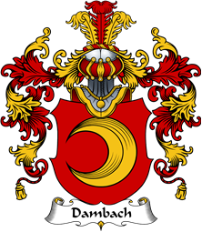 German Wappen Coat of Arms (v.25) Dambach