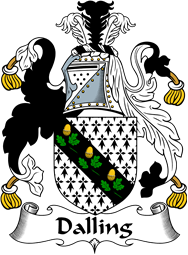 English Coat of Arms for the family Dalling