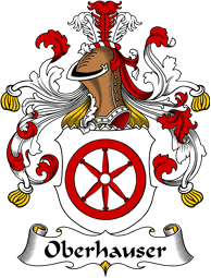 German Wappen Coat of Arms for Oberhauser