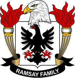 Coat of arms used by the Ramsay family in the United States of America
