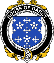 Irish Coat of Arms Badge for the DARCY family
