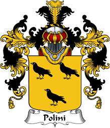 Italian Family Coat of Arms (v.25b) Polini