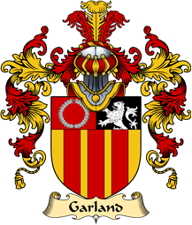 English Family Coat of Arms (v.25) Garland