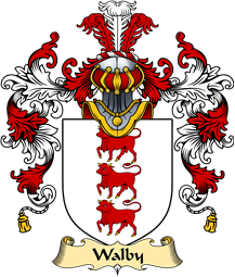 Welsh Family Coat of Arms (v.25) Walby (of Breconshire)