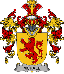 Irish Family Coat of Arms (v.25b) McHale or MacHale