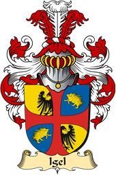 v.23 Coat of Family Arms from Germany for Igel
