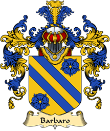 Italian Family Coat of Arms (v.25a) Barbaro