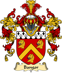 Welsh Family Coat of Arms (v.25) Bangor (ap Dafydd Bangor)