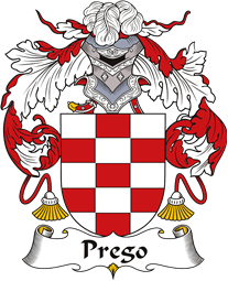 Spanish Coat of Arms for Prego or Priego