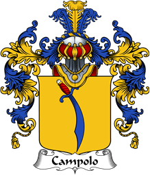 Italian Family Coat of Arms (v.25b) Campolo