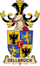 Republic of Austria Coat of Arms for Dellbrück de Dewald