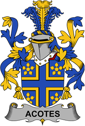 Irish Coat of Arms for Acotes