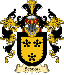 English Family Coat of Arms (v.25) Seddon