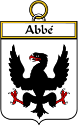 French Coat of Arms Badge for Abbé