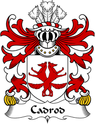 Welsh Coat of Arms for Cadrod (HARDD)