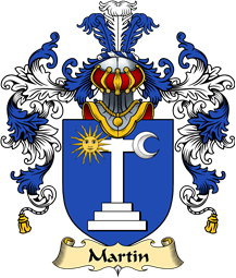 Irish Family Coat of Arms (v.25a) Martin