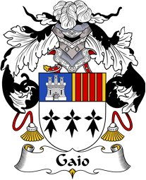 Portuguese Coat of Arms for Gaio