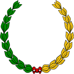 Laurel Wreath 2 with Ribbon