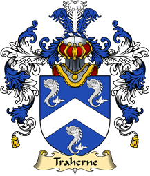 English Family Coat of Arms (v.25) Traherne