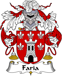 Portuguese Coat of Arms for Faria