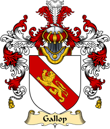 English Family Coat of Arms (v.25) Gallop