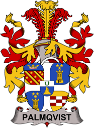 Swedish Coat of Arms for Palmqvist