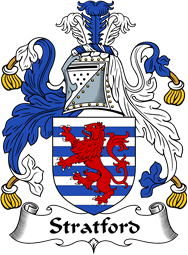 English Coat of Arms for the family Stratford