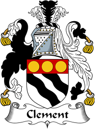 English Coat of Arms for the family Clement