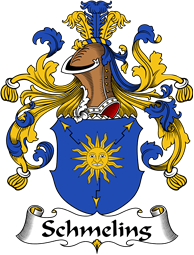 German Wappen Coat of Arms for Schmeling