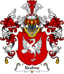 German Wappen Coat of Arms (v.25) Krohne