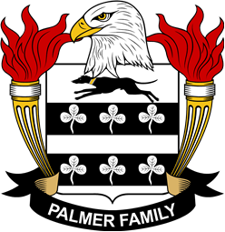 Coat of arms used by the Palmer family in the United States of America