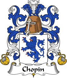 Coat of Arms from France for Chopin