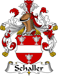 German Wappen Coat of Arms for Schaller