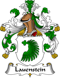German Wappen Coat of Arms for Lauenstein