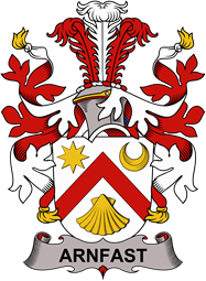 Coat of arms used by the Danish family Arnfast
