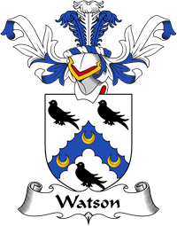 Coat of Arms from Scotland for Watson