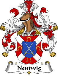 German Wappen Coat of Arms for Nentwig