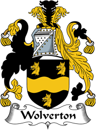 English Coat of Arms for the family Wolverton