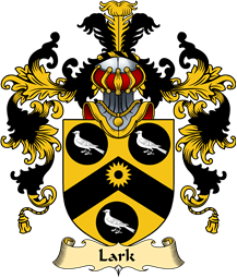 English Family Coat of Arms (v.25) Lark