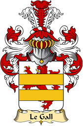 French Family Coat of Arms (v.23) for Le Gall